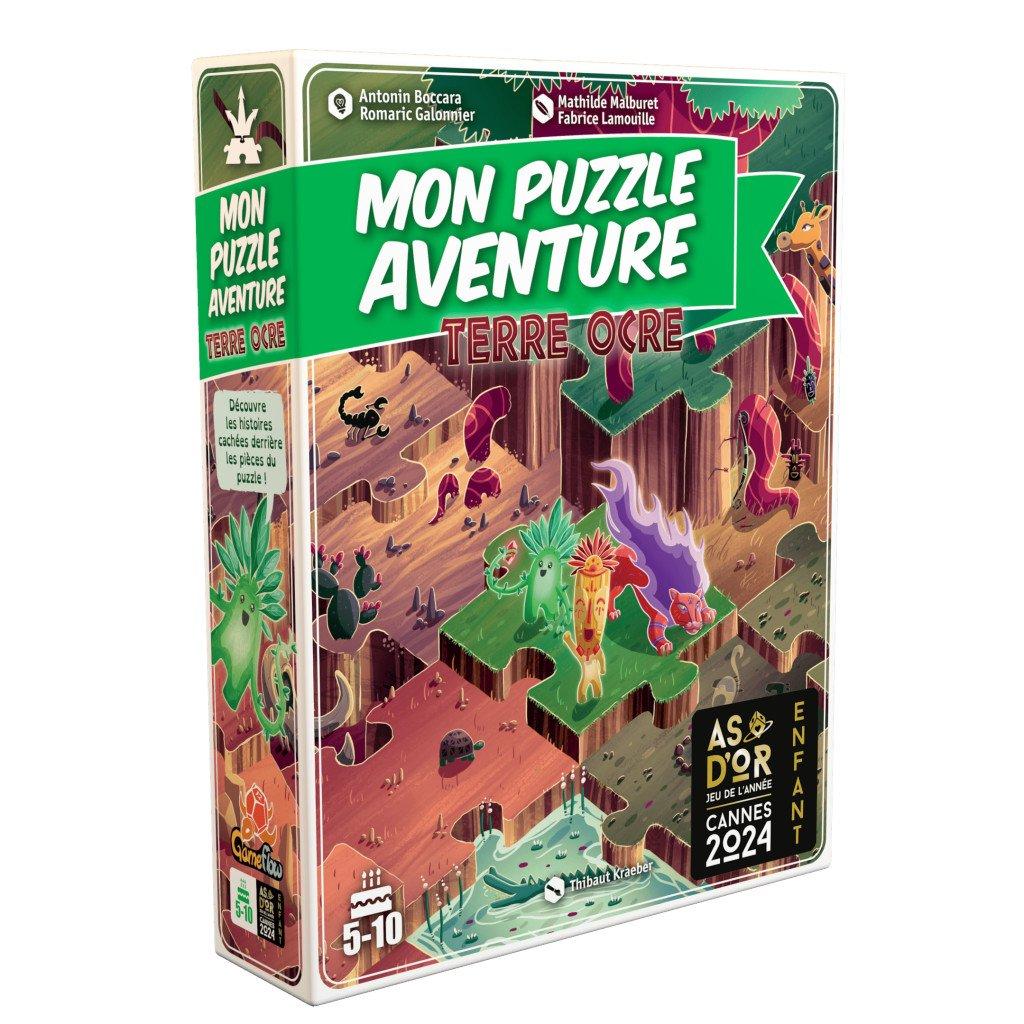 Mon puzzle aventure : terre ocre